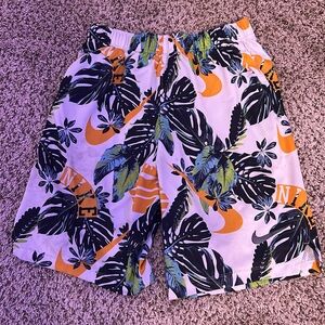 Tropical Nike shorts